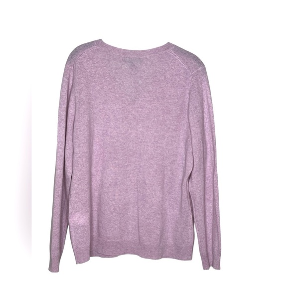 CHARTER CLUB V Neck Cashmere Sweater - Picture 2 of 5